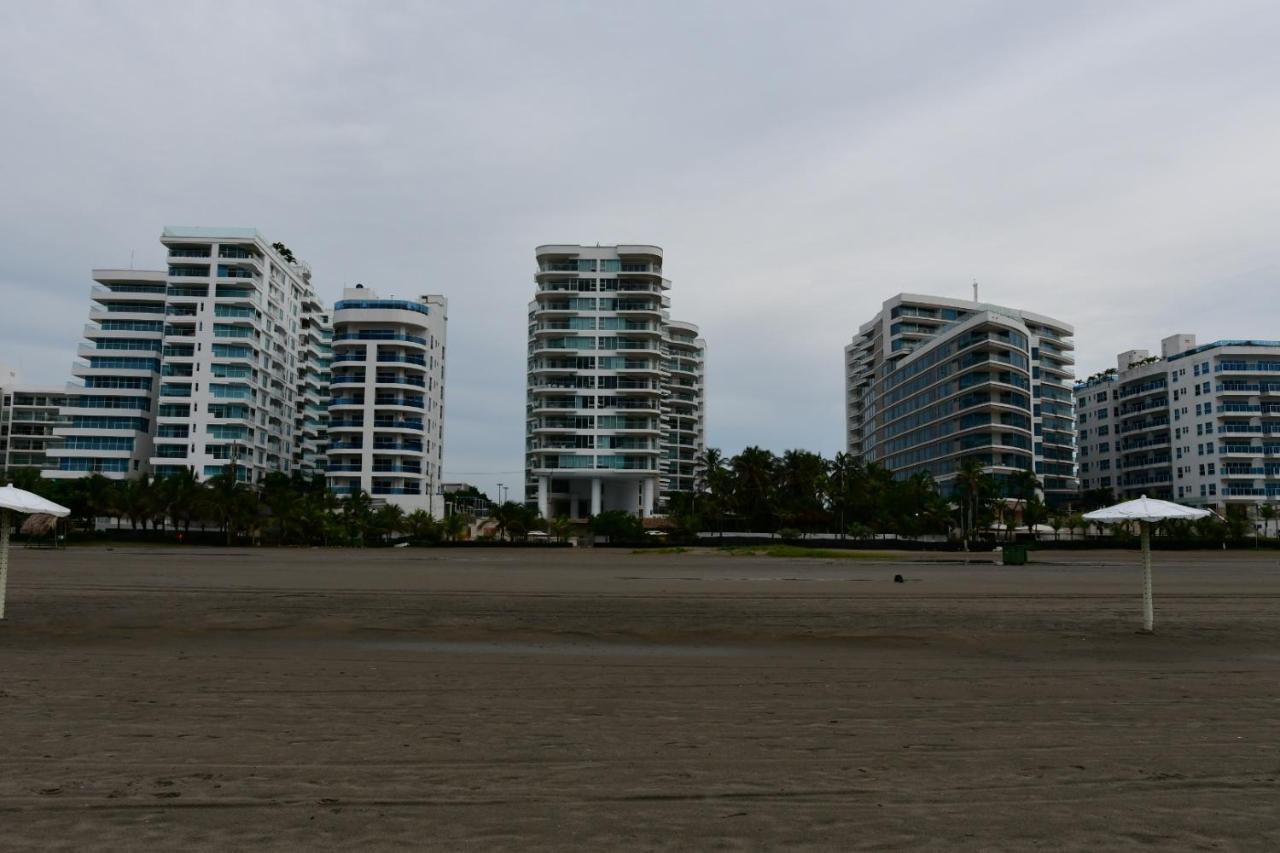 Hermoso Apartamento Con Todas Las Comodidades Acceso Directo A La Playa Morros Epic Sector La Boquilla Cumple Protocolos De Bioseguridad Cartagena Esterno foto