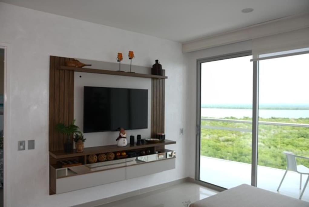 Hermoso Apartamento Con Todas Las Comodidades Acceso Directo A La Playa Morros Epic Sector La Boquilla Cumple Protocolos De Bioseguridad Cartagena Esterno foto