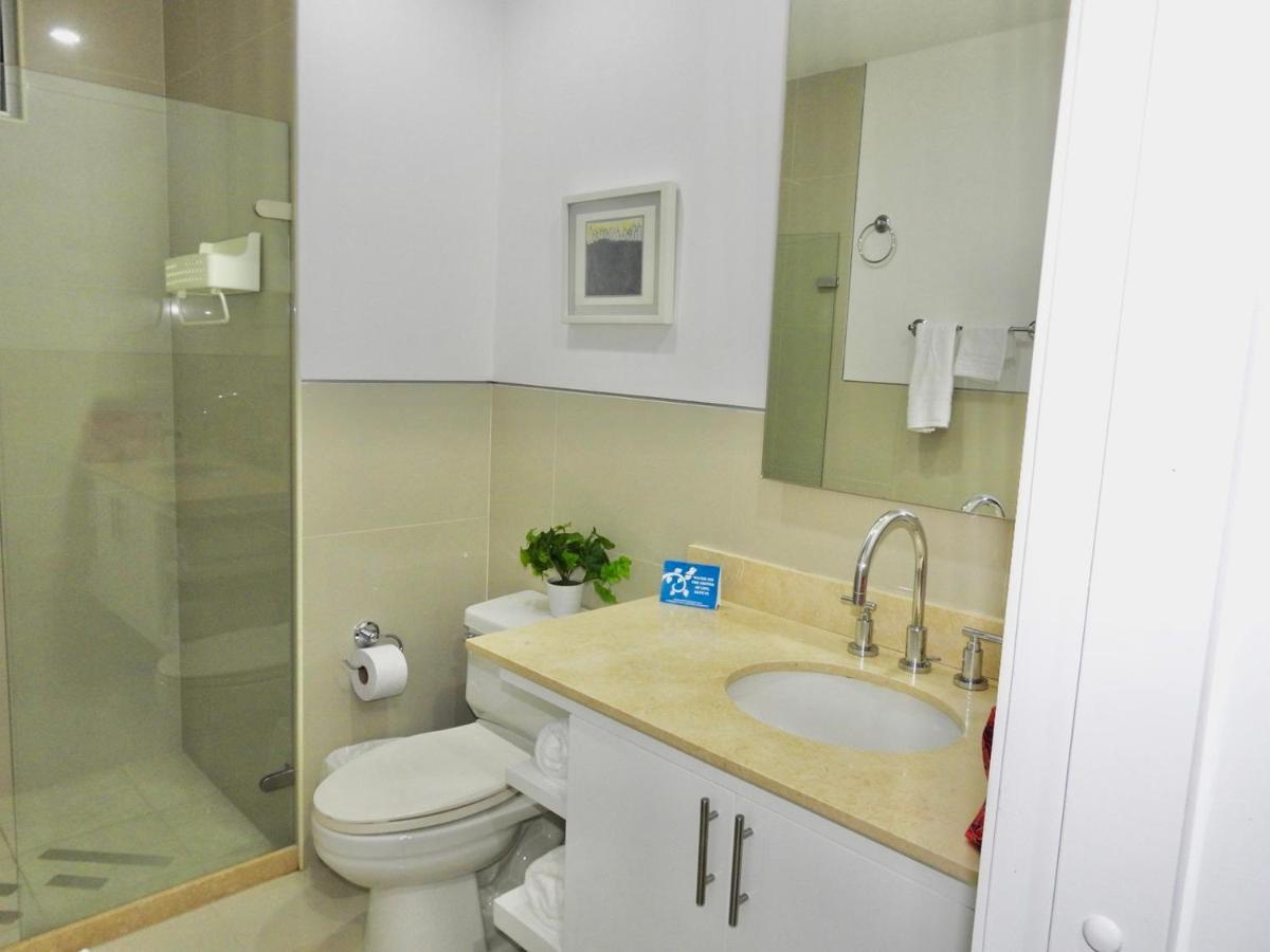 Hermoso Apartamento Con Todas Las Comodidades Acceso Directo A La Playa Morros Epic Sector La Boquilla Cumple Protocolos De Bioseguridad Cartagena Esterno foto